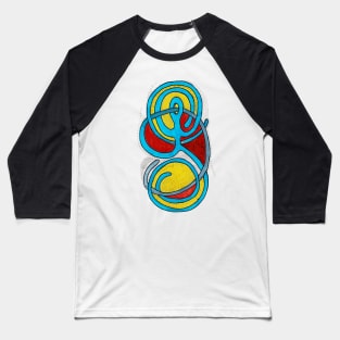 entangled abstract figure Baseball T-Shirt